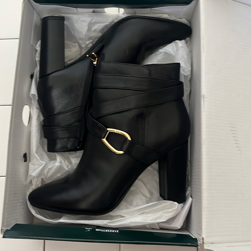 Ralph Lauren heeled boots